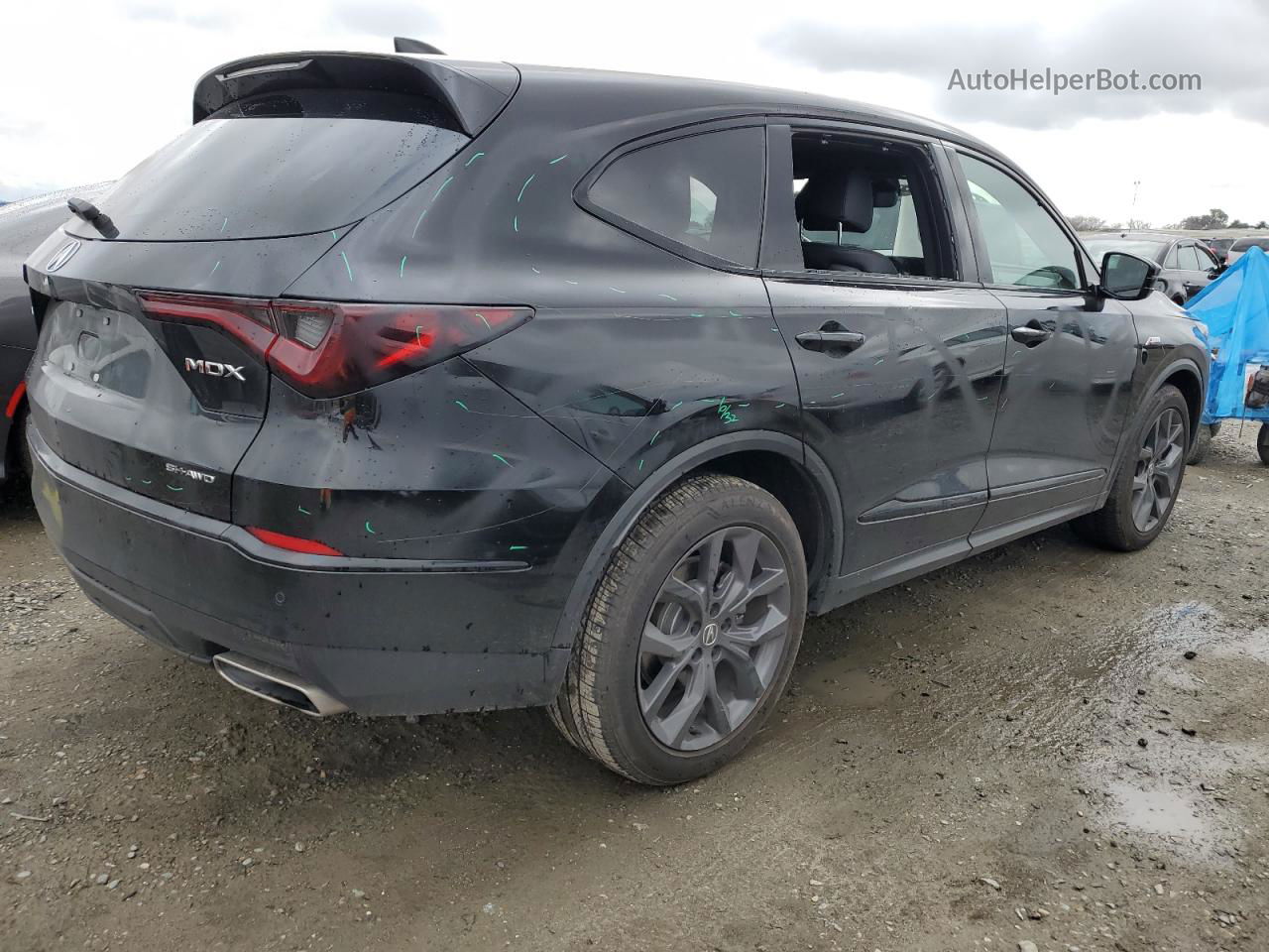 2023 Acura Mdx A-spec Черный vin: 5J8YE1H01PL014708