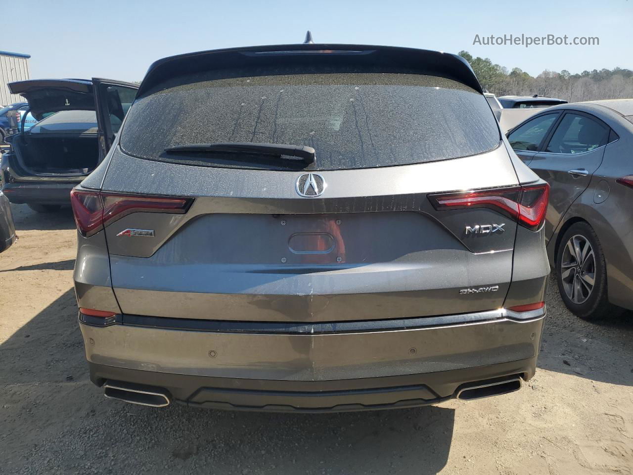 2023 Acura Mdx A-spec Silver vin: 5J8YE1H04PL003783