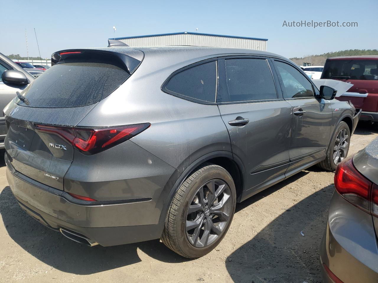 2023 Acura Mdx A-spec Silver vin: 5J8YE1H04PL003783