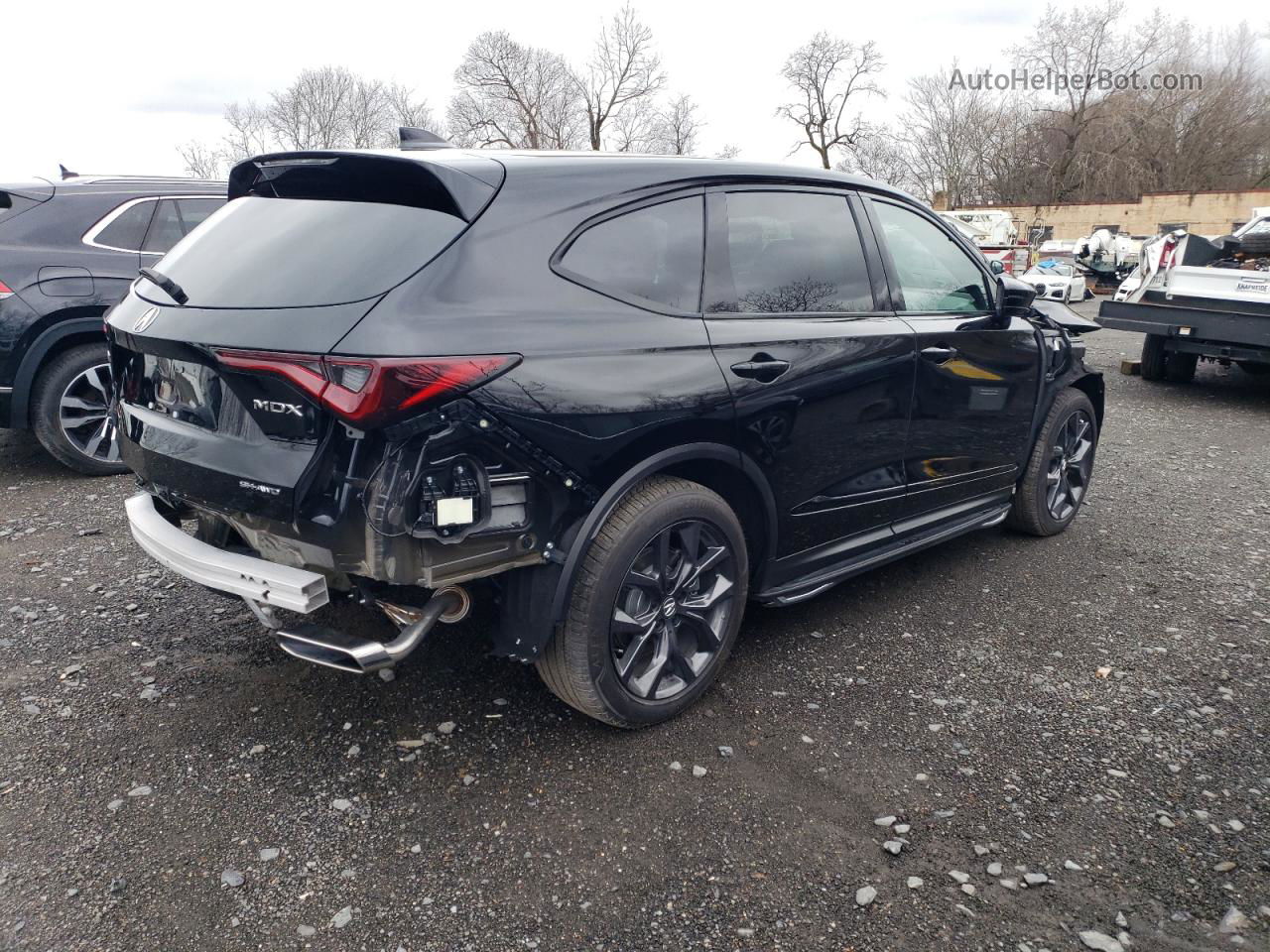 2023 Acura Mdx A-spec Black vin: 5J8YE1H04PL037254