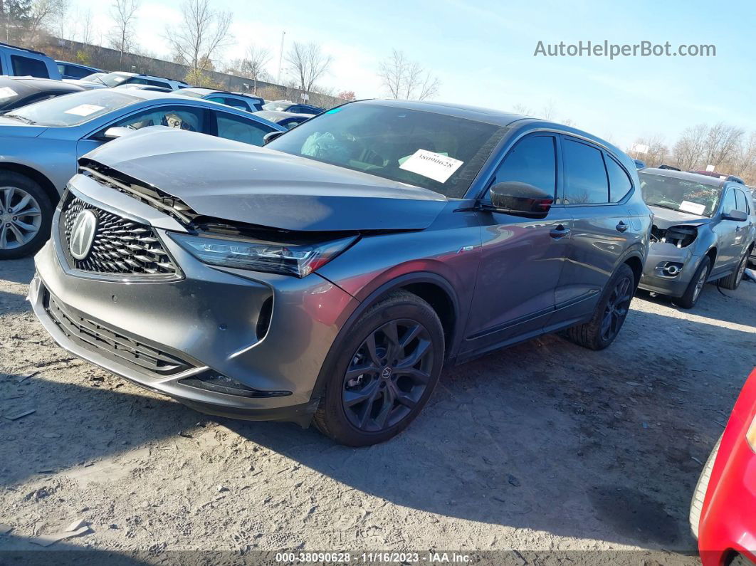 2023 Acura Mdx A-spec Gray vin: 5J8YE1H05PL019765