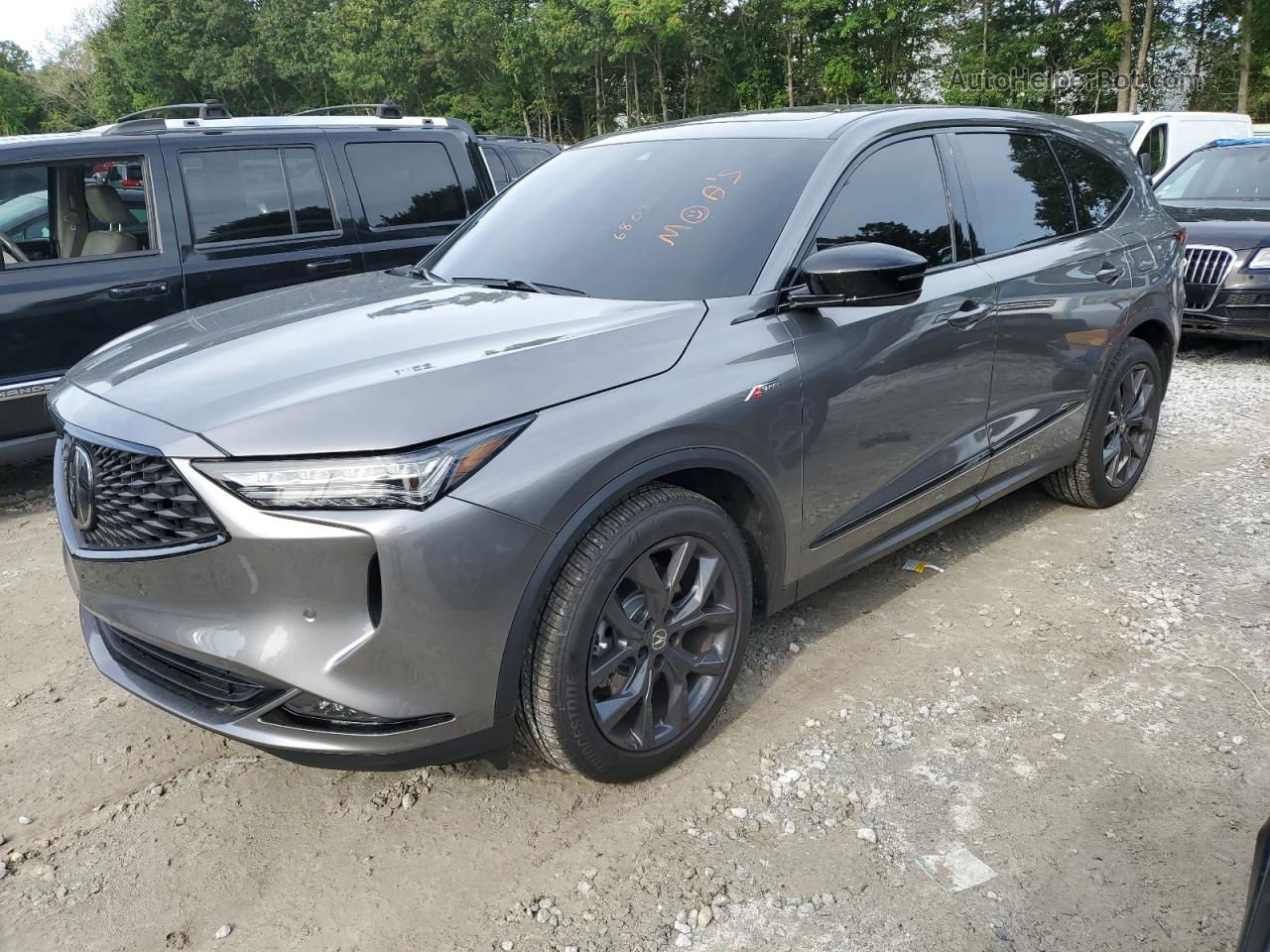 2023 Acura Mdx A-spec Серый vin: 5J8YE1H05PL036789