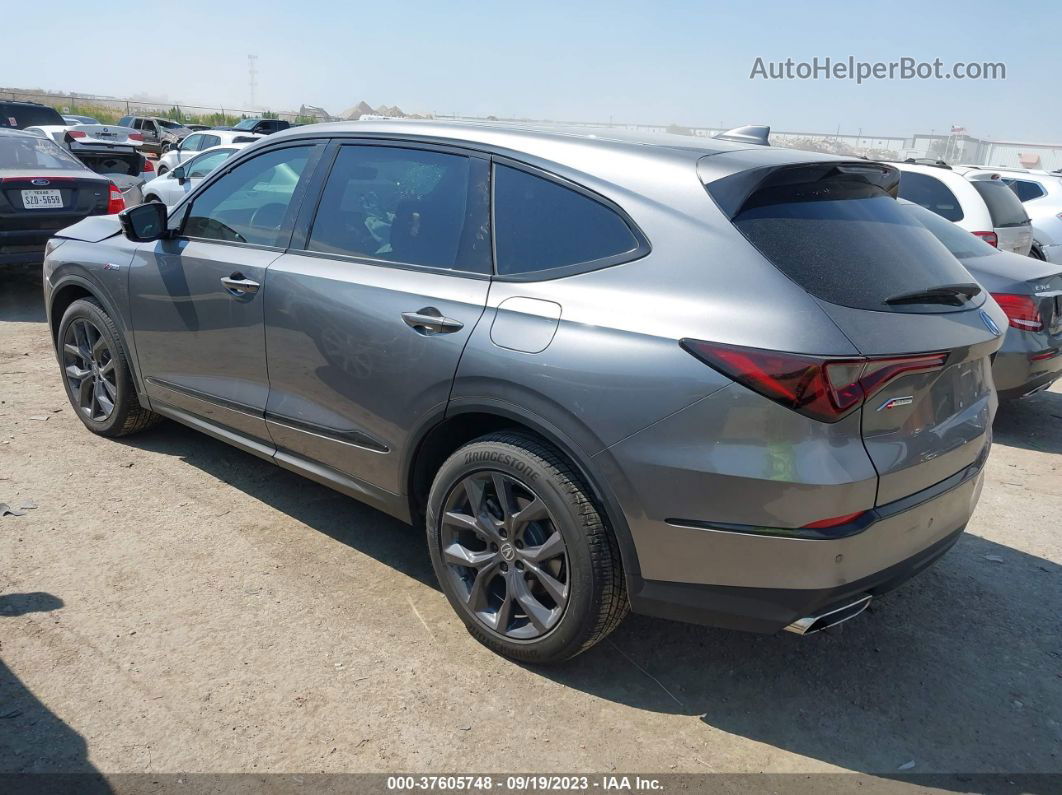 2023 Acura Mdx W/a-spec Package Gray vin: 5J8YE1H06PL013313