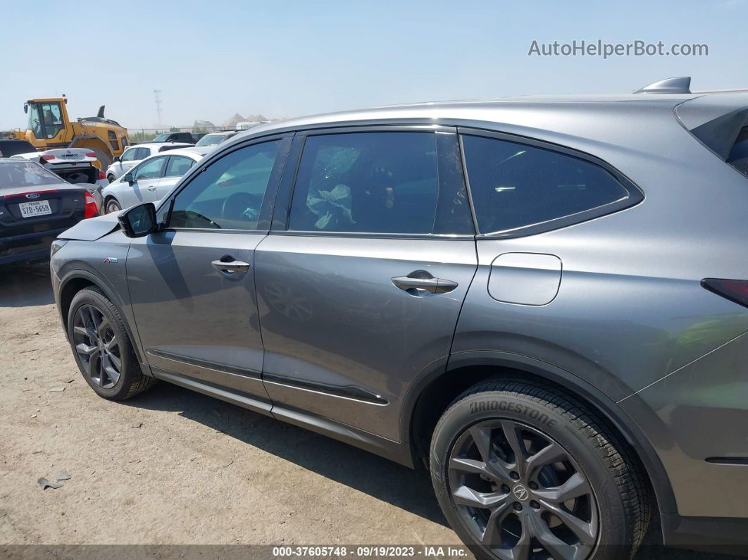 2023 Acura Mdx W/a-spec Package Gray vin: 5J8YE1H06PL013313