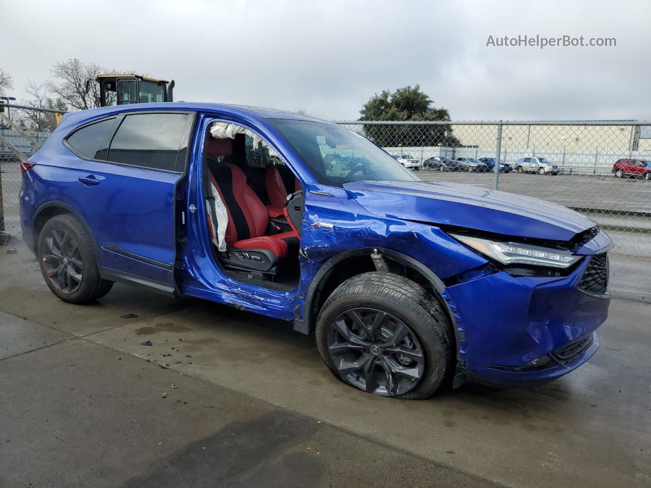 2023 Acura Mdx A-spec Blue vin: 5J8YE1H06PL033948