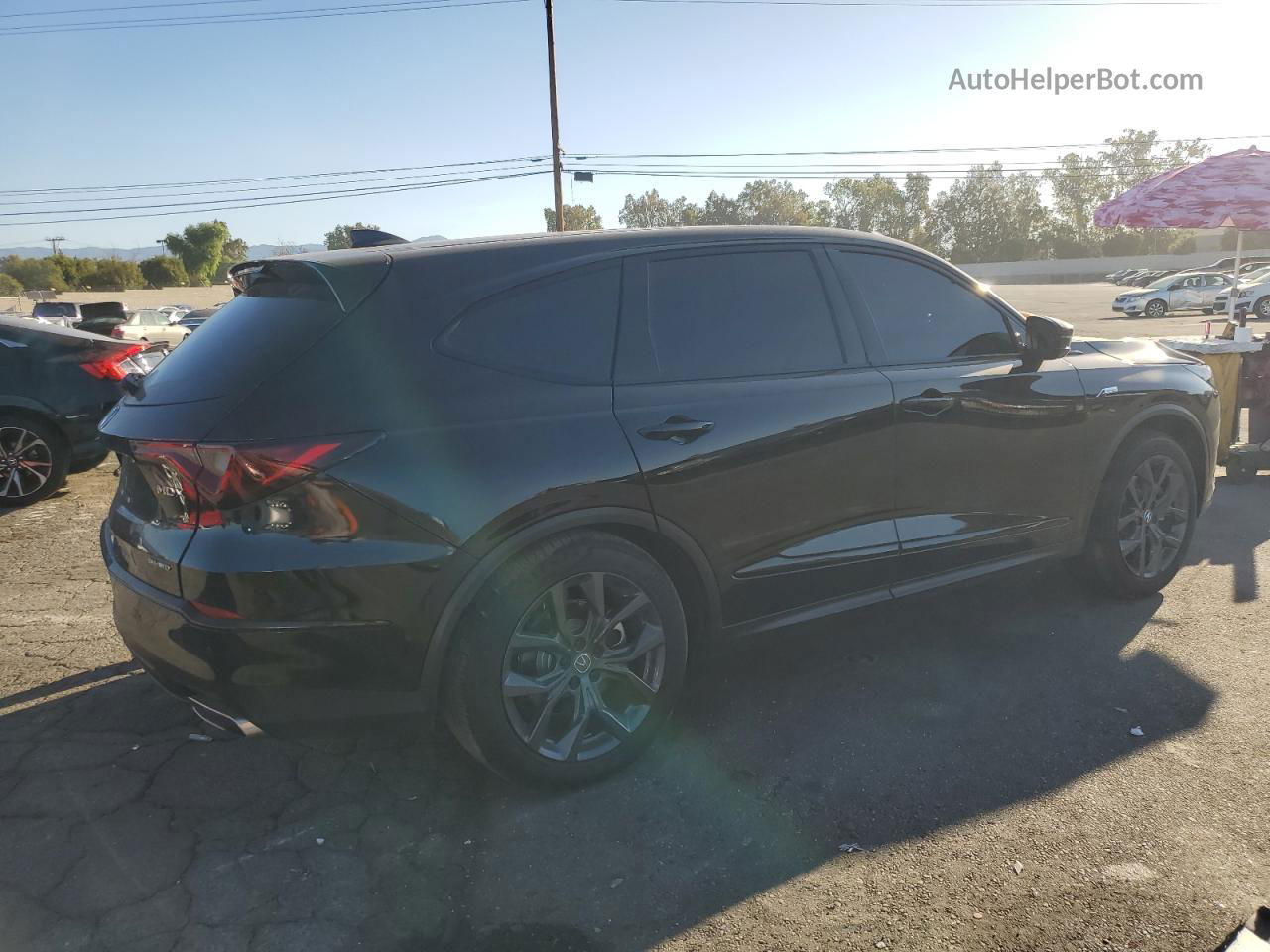 2023 Acura Mdx A-spec Black vin: 5J8YE1H07PL011442