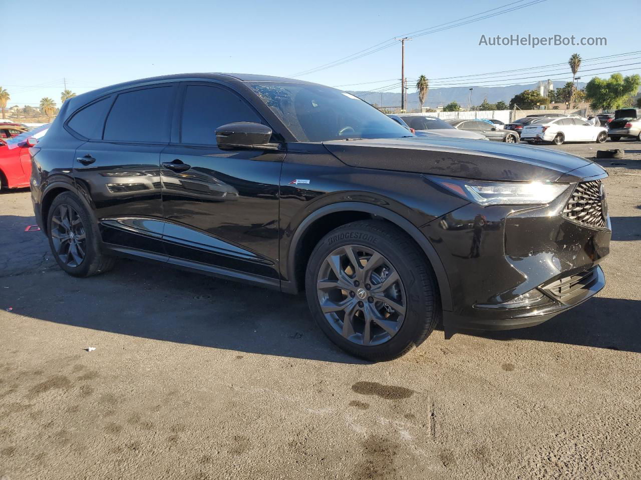 2023 Acura Mdx A-spec Black vin: 5J8YE1H07PL011442