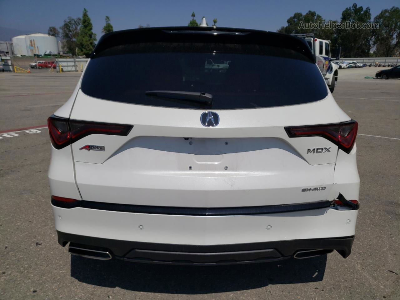 2023 Acura Mdx A-spec Белый vin: 5J8YE1H08PL021591