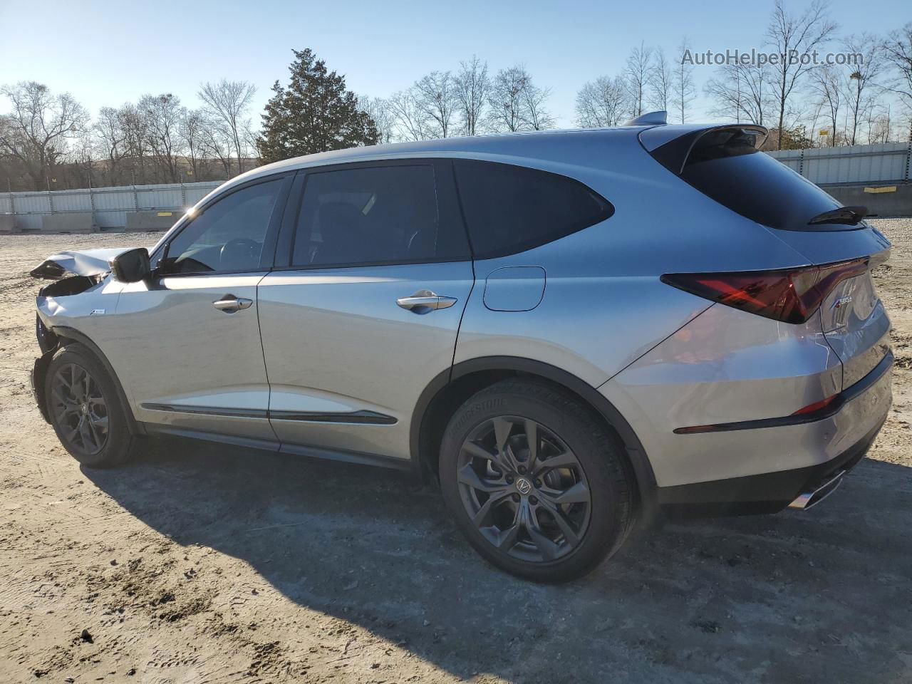 2023 Acura Mdx A-spec Silver vin: 5J8YE1H09PL007781