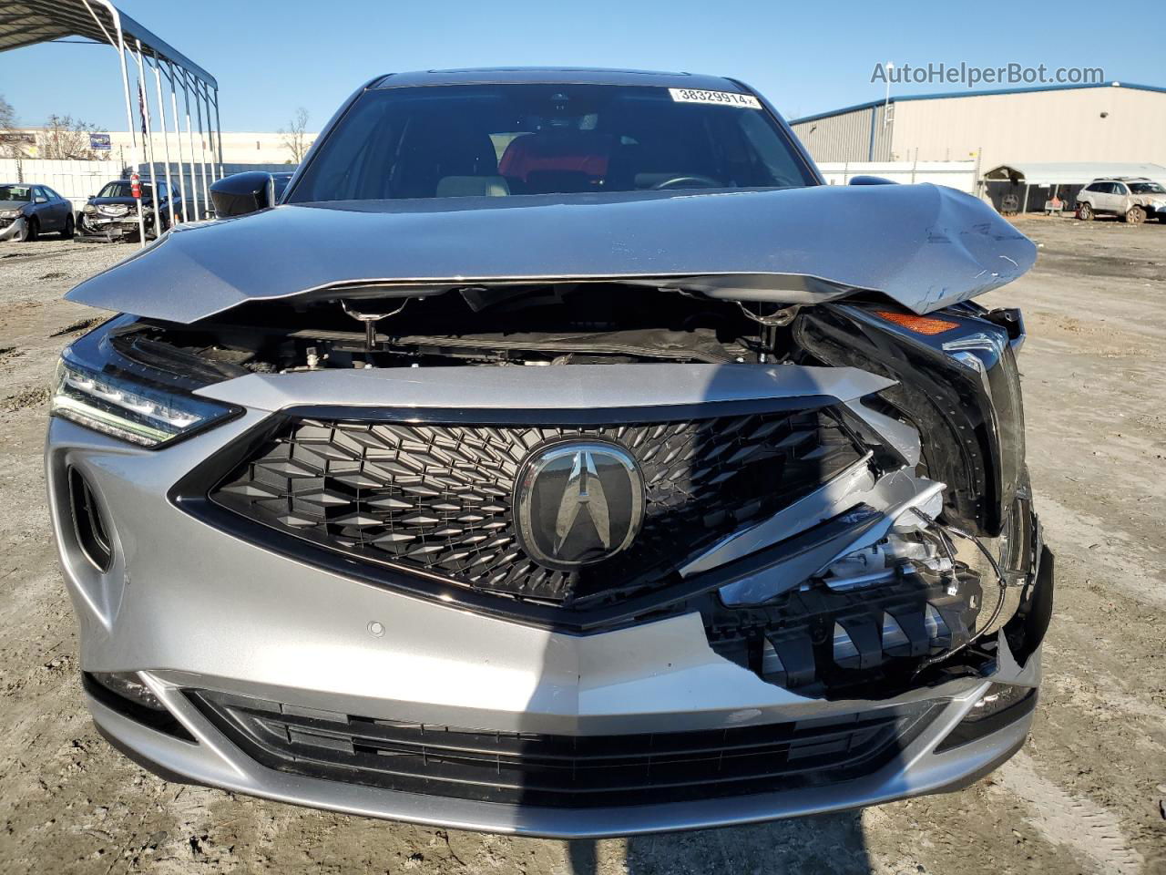 2023 Acura Mdx A-spec Silver vin: 5J8YE1H09PL007781