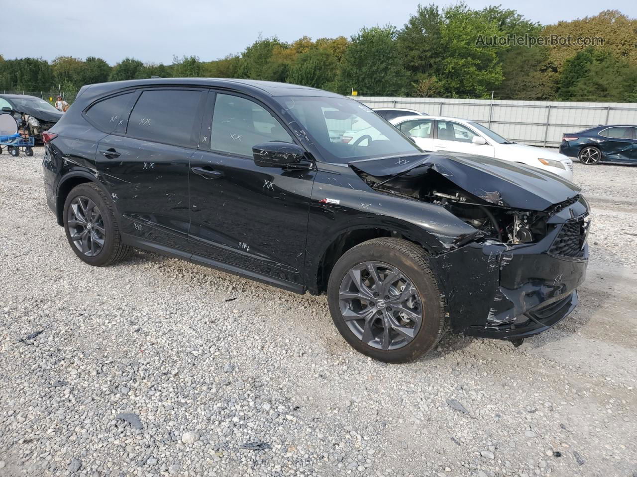 2023 Acura Mdx A-spec Black vin: 5J8YE1H0XPL027702