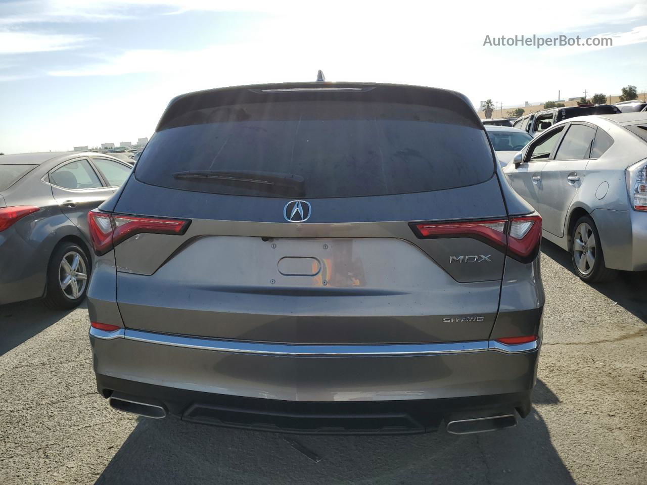 2023 Acura Mdx  Gray vin: 5J8YE1H35PL022255