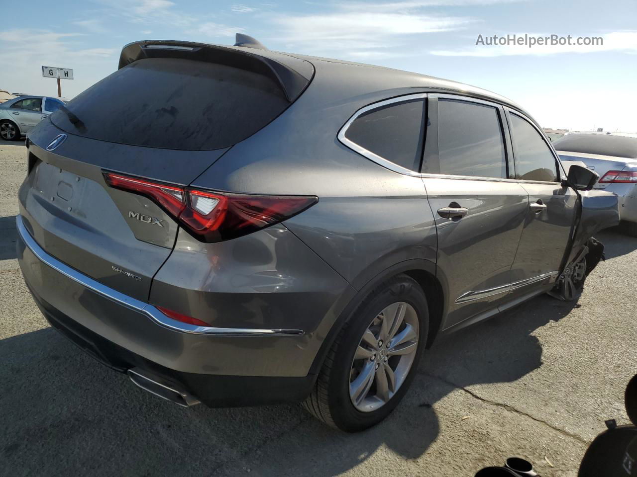 2023 Acura Mdx  Серый vin: 5J8YE1H35PL022255