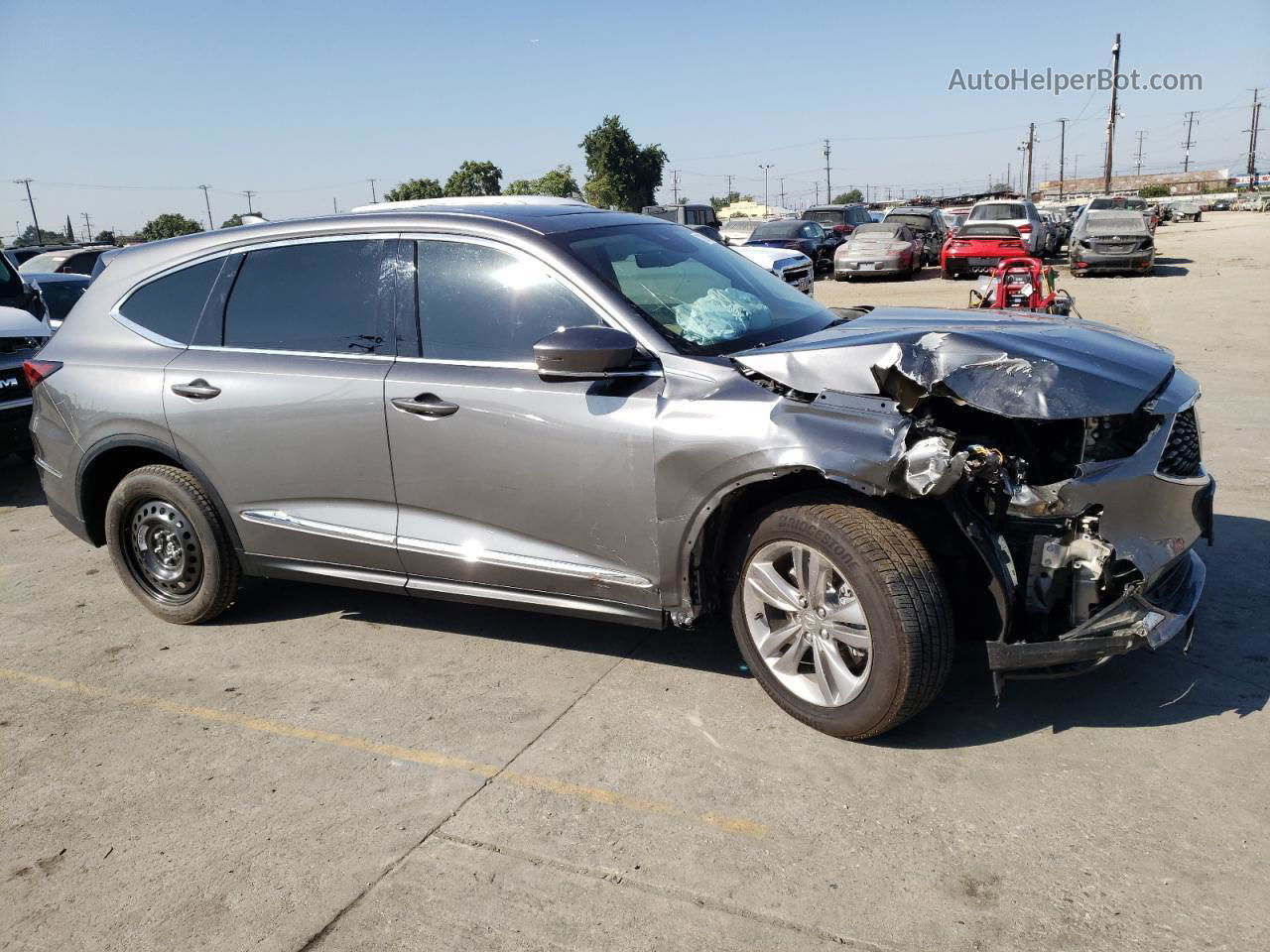 2023 Acura Mdx  Gray vin: 5J8YE1H35PL022255