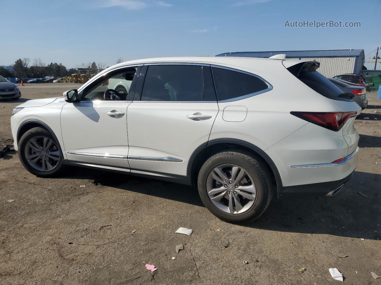 2023 Acura Mdx  White vin: 5J8YE1H36PL020790