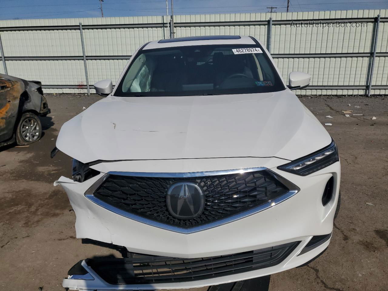 2023 Acura Mdx  Белый vin: 5J8YE1H36PL020790