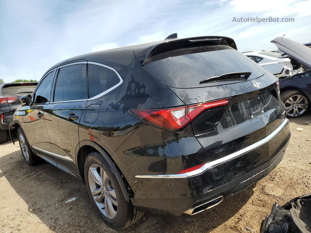 2023 Acura Mdx  Black vin: 5J8YE1H37PL024315