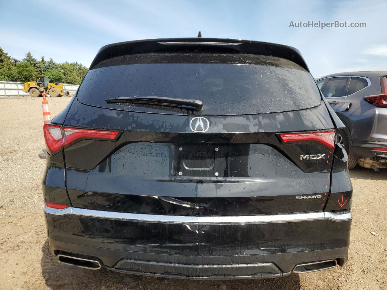 2023 Acura Mdx  Black vin: 5J8YE1H37PL024315