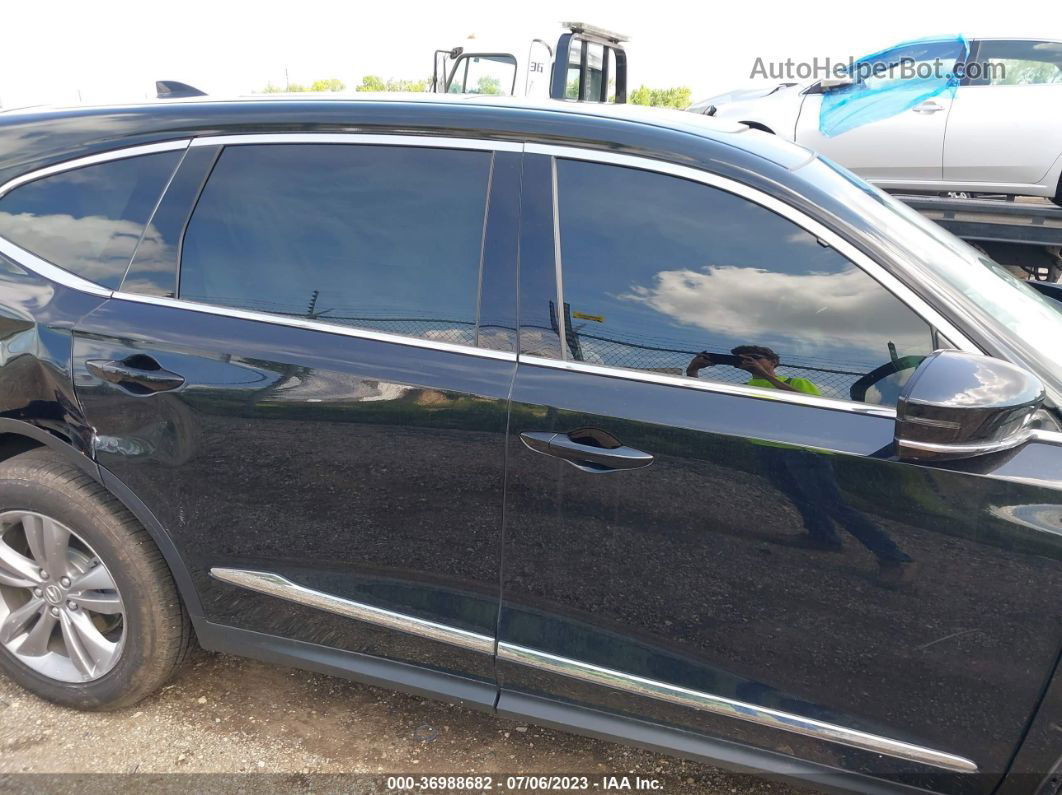 2023 Acura Mdx Standard Black vin: 5J8YE1H37PL028042