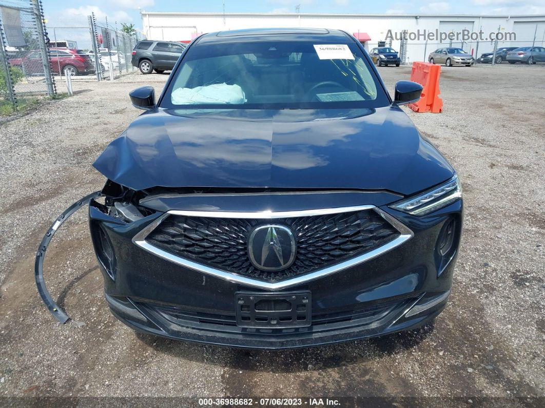 2023 Acura Mdx Standard Черный vin: 5J8YE1H37PL028042