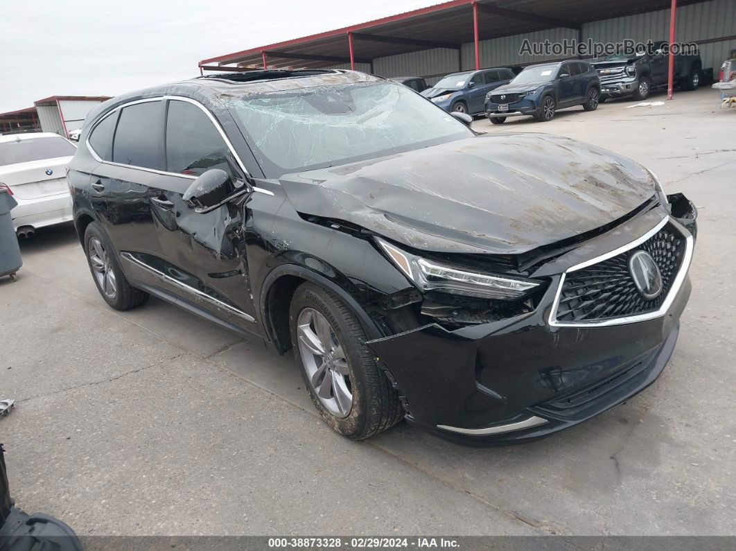 2023 Acura Mdx Standard Черный vin: 5J8YE1H37PL030292