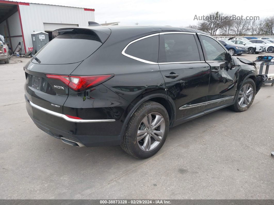 2023 Acura Mdx Standard Черный vin: 5J8YE1H37PL030292