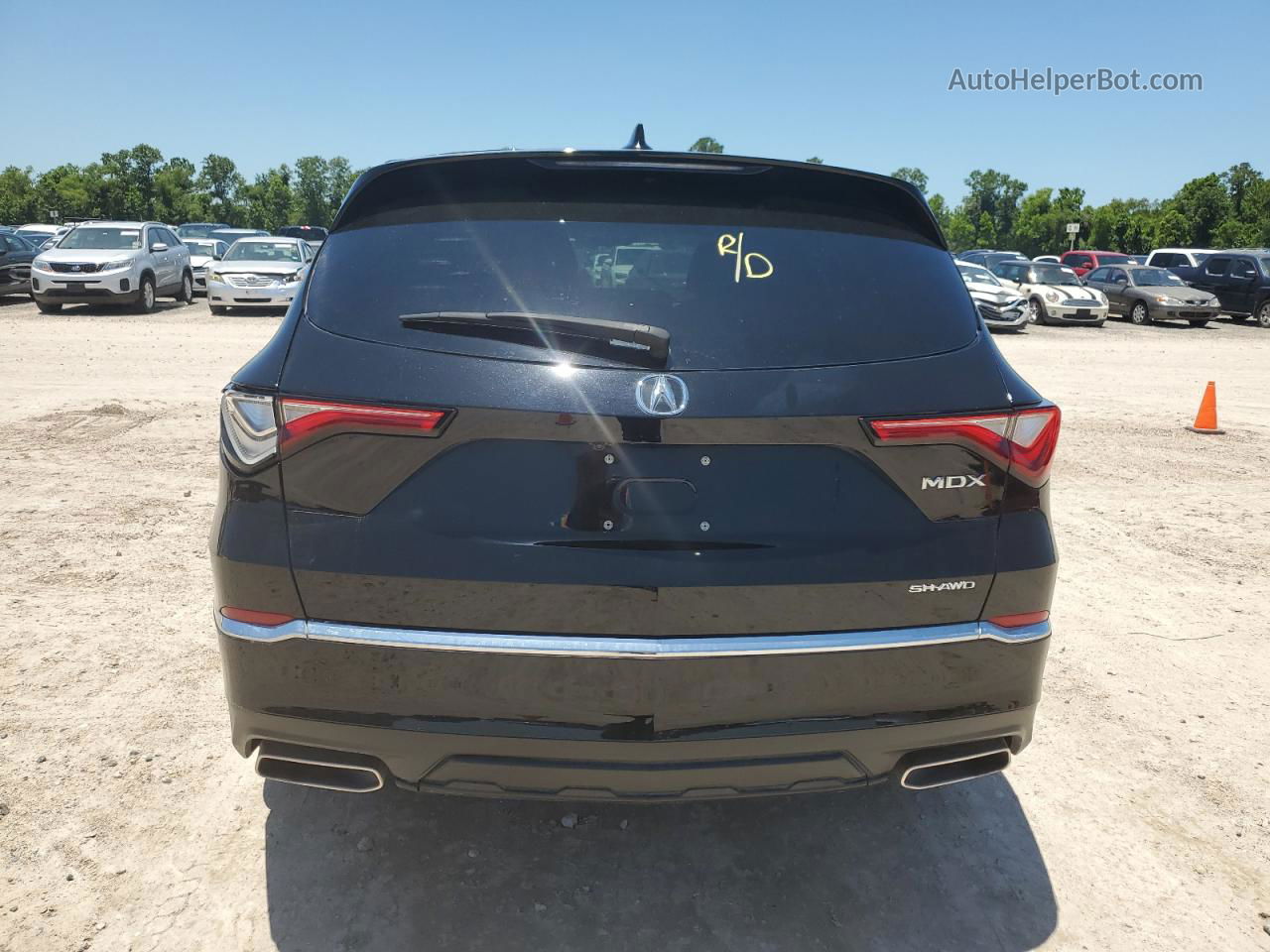 2023 Acura Mdx  Black vin: 5J8YE1H37PL030292