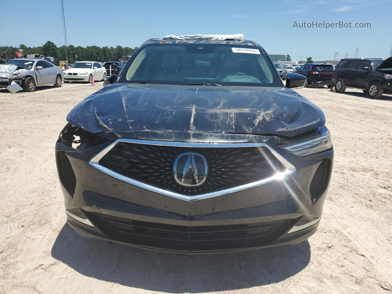 2023 Acura Mdx  Black vin: 5J8YE1H37PL030292