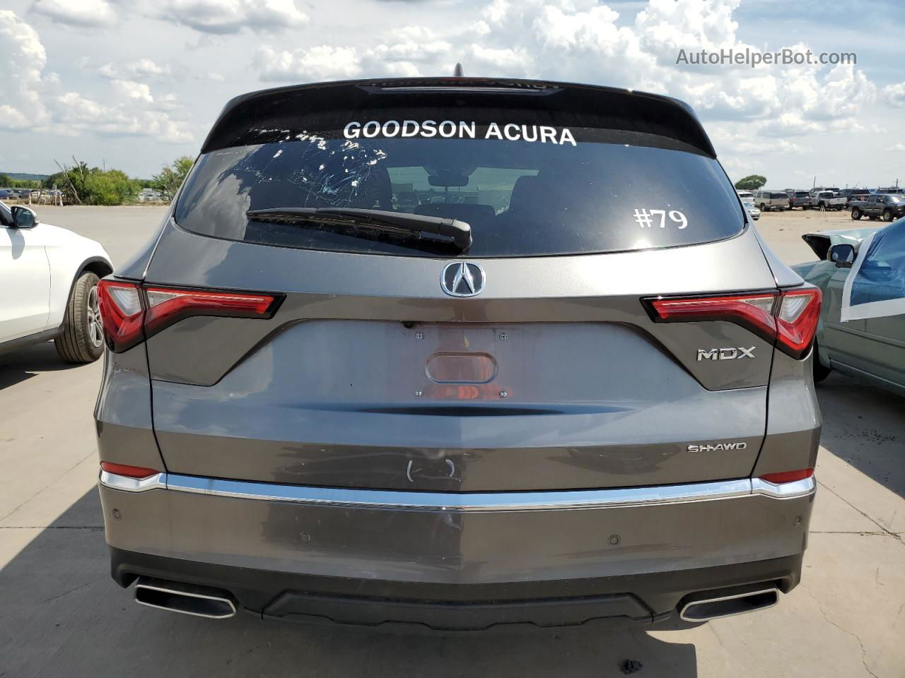 2023 Acura Mdx Technology Gray vin: 5J8YE1H41PL015022