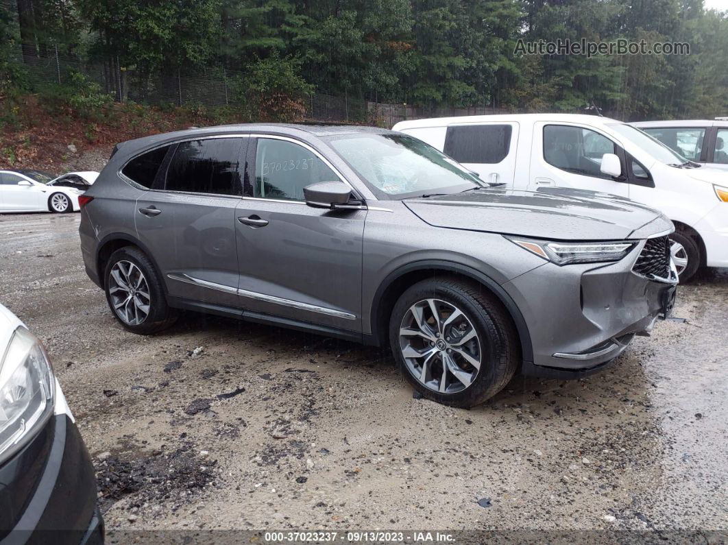 2023 Acura Mdx W/technology Package Gray vin: 5J8YE1H43PL016303