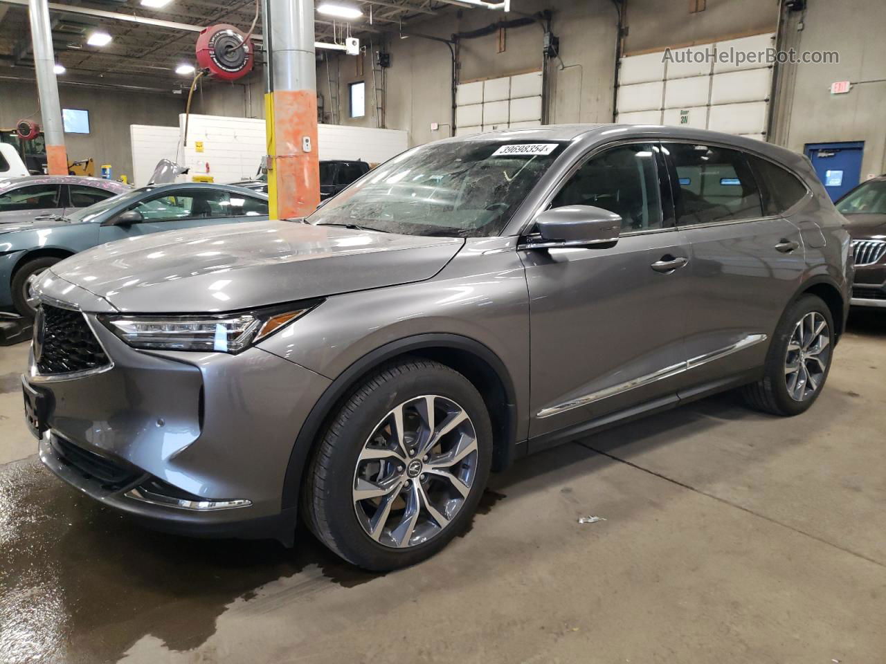 2023 Acura Mdx Technology Gray vin: 5J8YE1H43PL022196