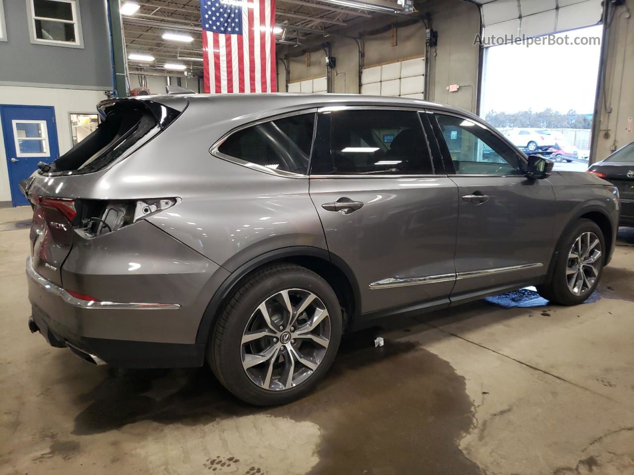 2023 Acura Mdx Technology Gray vin: 5J8YE1H43PL022196