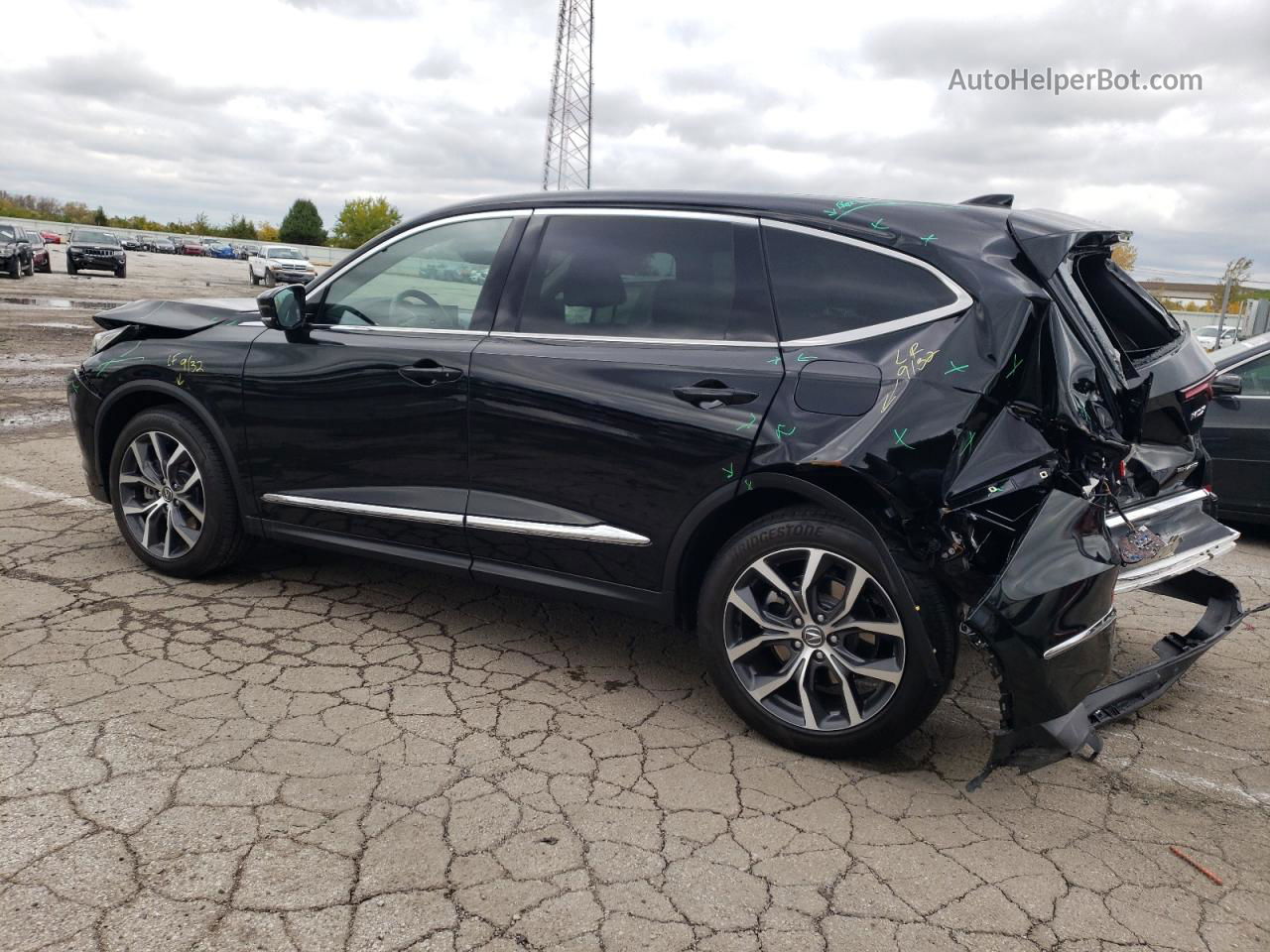 2023 Acura Mdx Technology Black vin: 5J8YE1H43PL029049