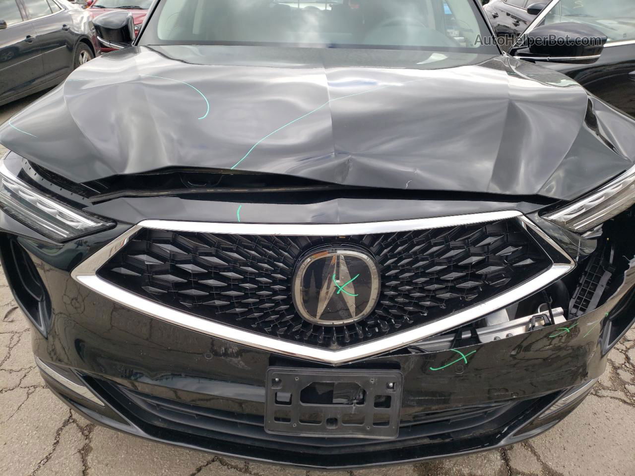 2023 Acura Mdx Technology Black vin: 5J8YE1H43PL029049