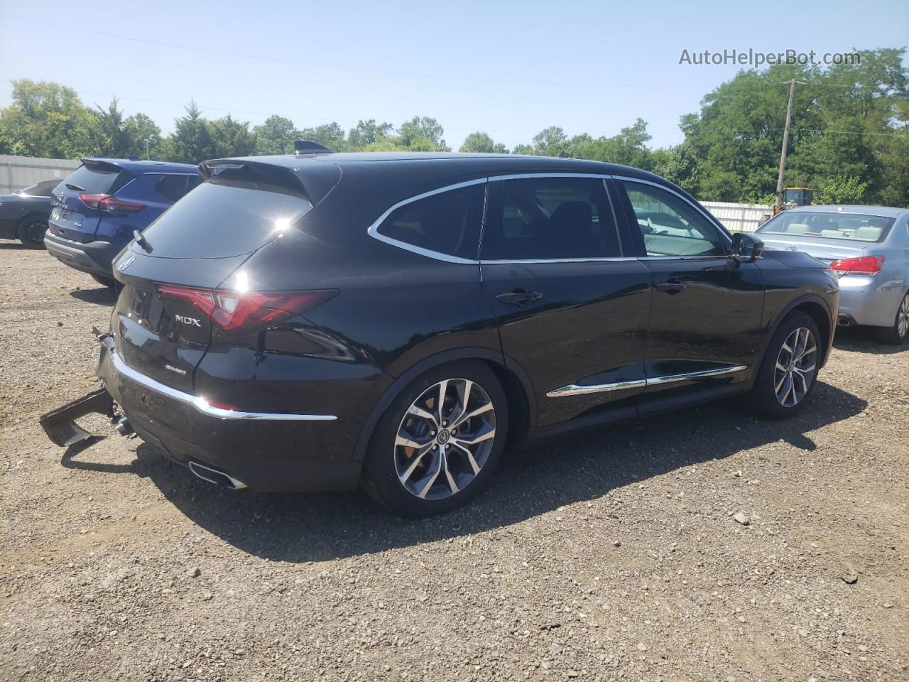 2023 Acura Mdx Technology Черный vin: 5J8YE1H44PL026628