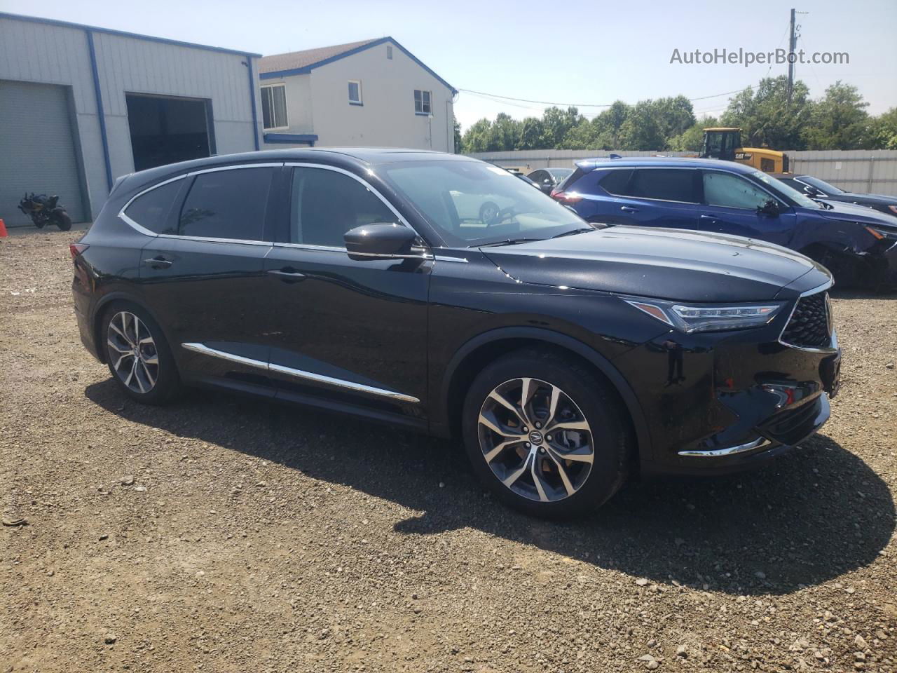 2023 Acura Mdx Technology Black vin: 5J8YE1H44PL026628