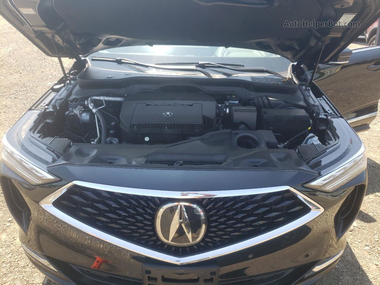 2023 Acura Mdx Technology Черный vin: 5J8YE1H44PL026628