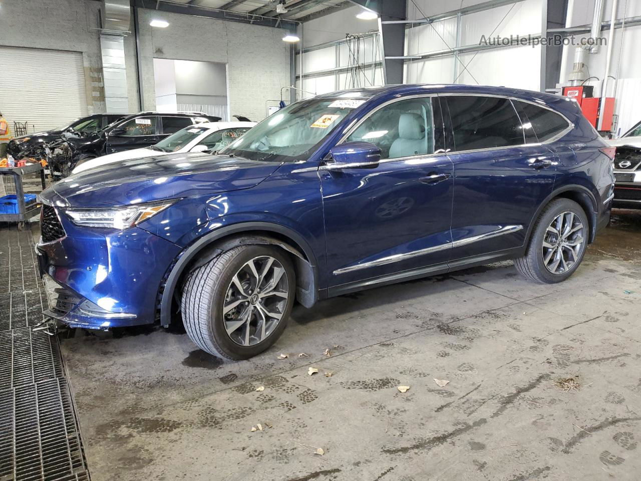 2023 Acura Mdx Technology Blue vin: 5J8YE1H45PL023091