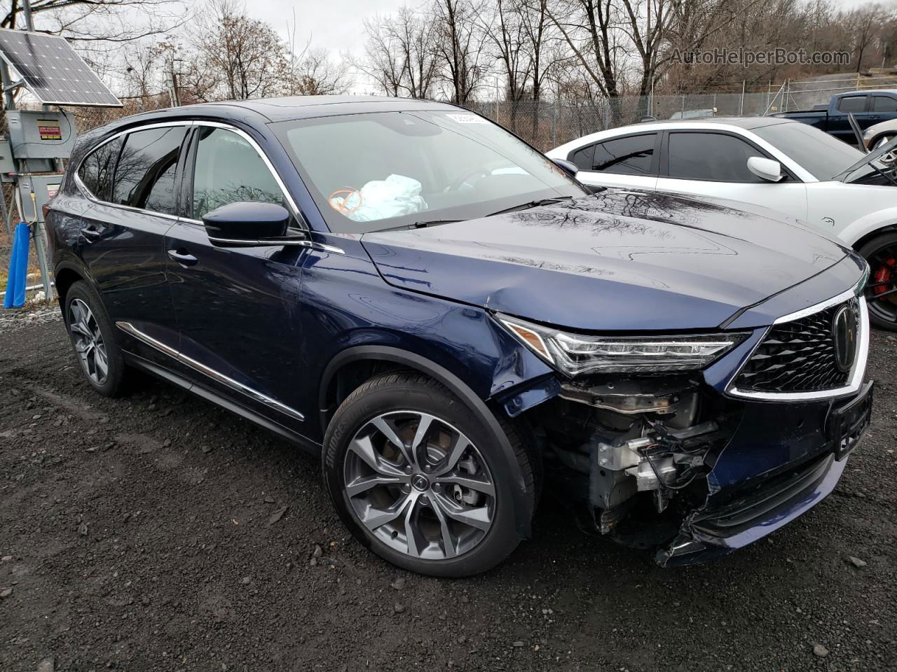 2023 Acura Mdx Technology Blue vin: 5J8YE1H45PL023091