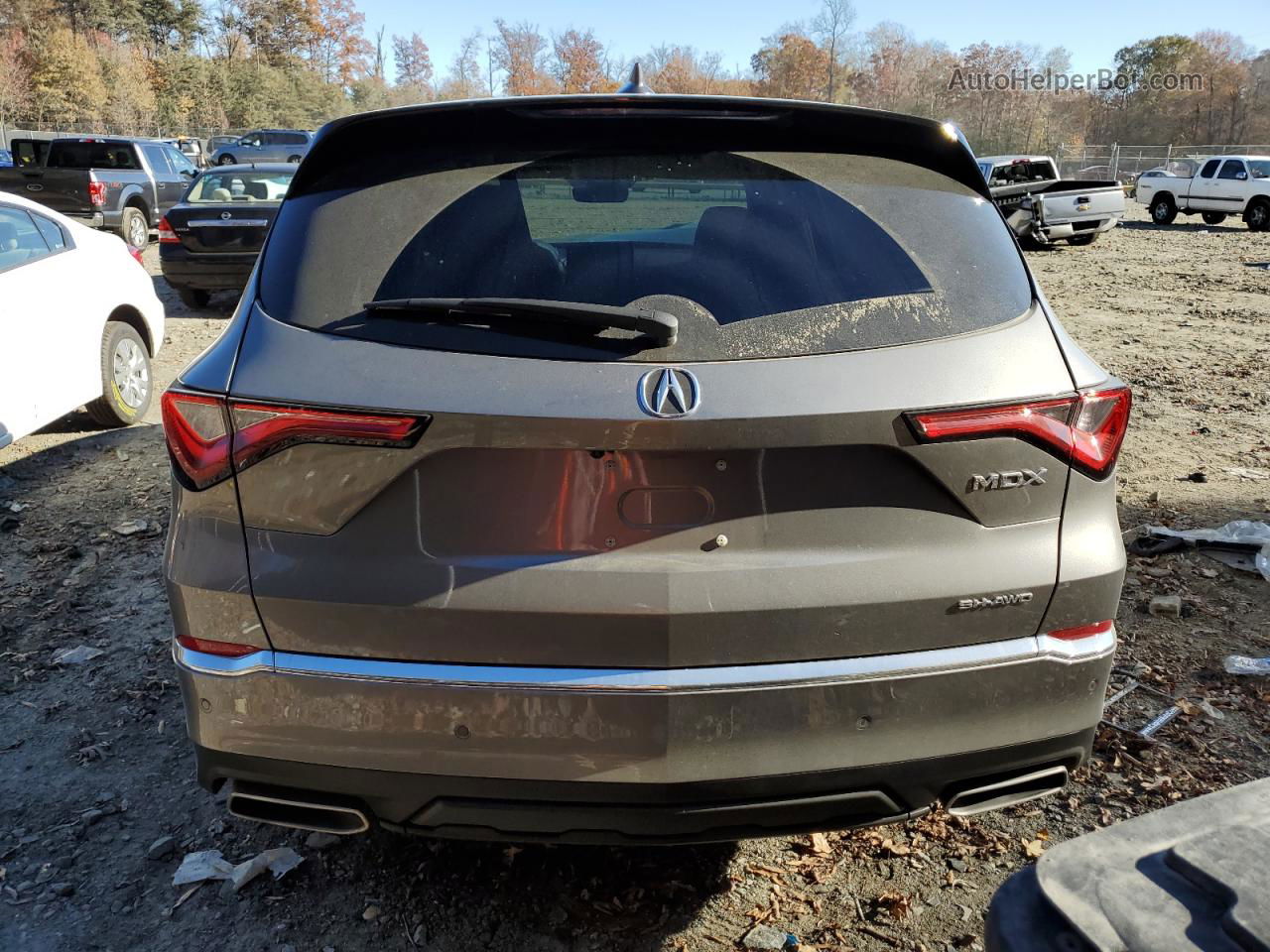 2023 Acura Mdx Technology Gray vin: 5J8YE1H45PL028548