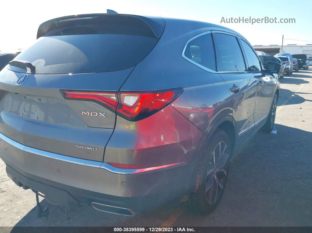 2023 Acura Mdx Technology Package Серый vin: 5J8YE1H45PL040490