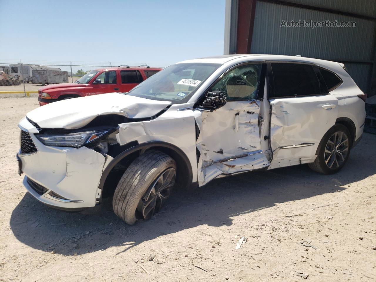 2023 Acura Mdx Technology White vin: 5J8YE1H45PL042840