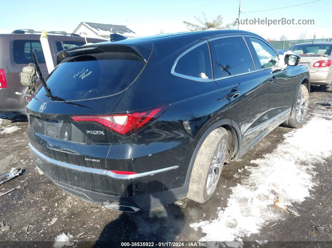 2023 Acura Mdx Technology Package Черный vin: 5J8YE1H46PL029028