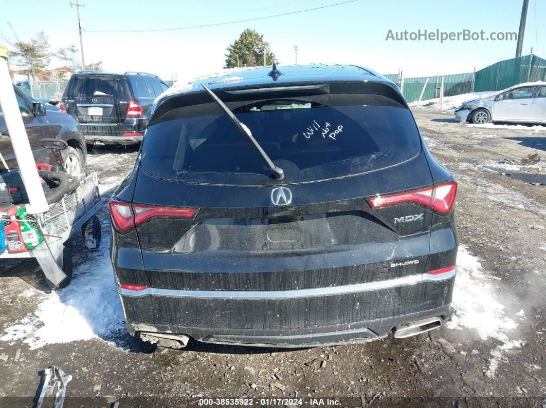 2023 Acura Mdx Technology Package Черный vin: 5J8YE1H46PL029028