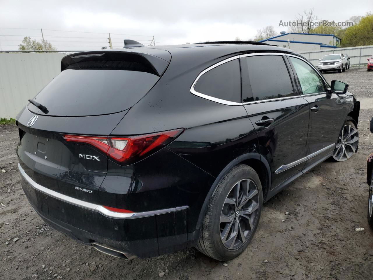 2023 Acura Mdx Technology Черный vin: 5J8YE1H47PL006681