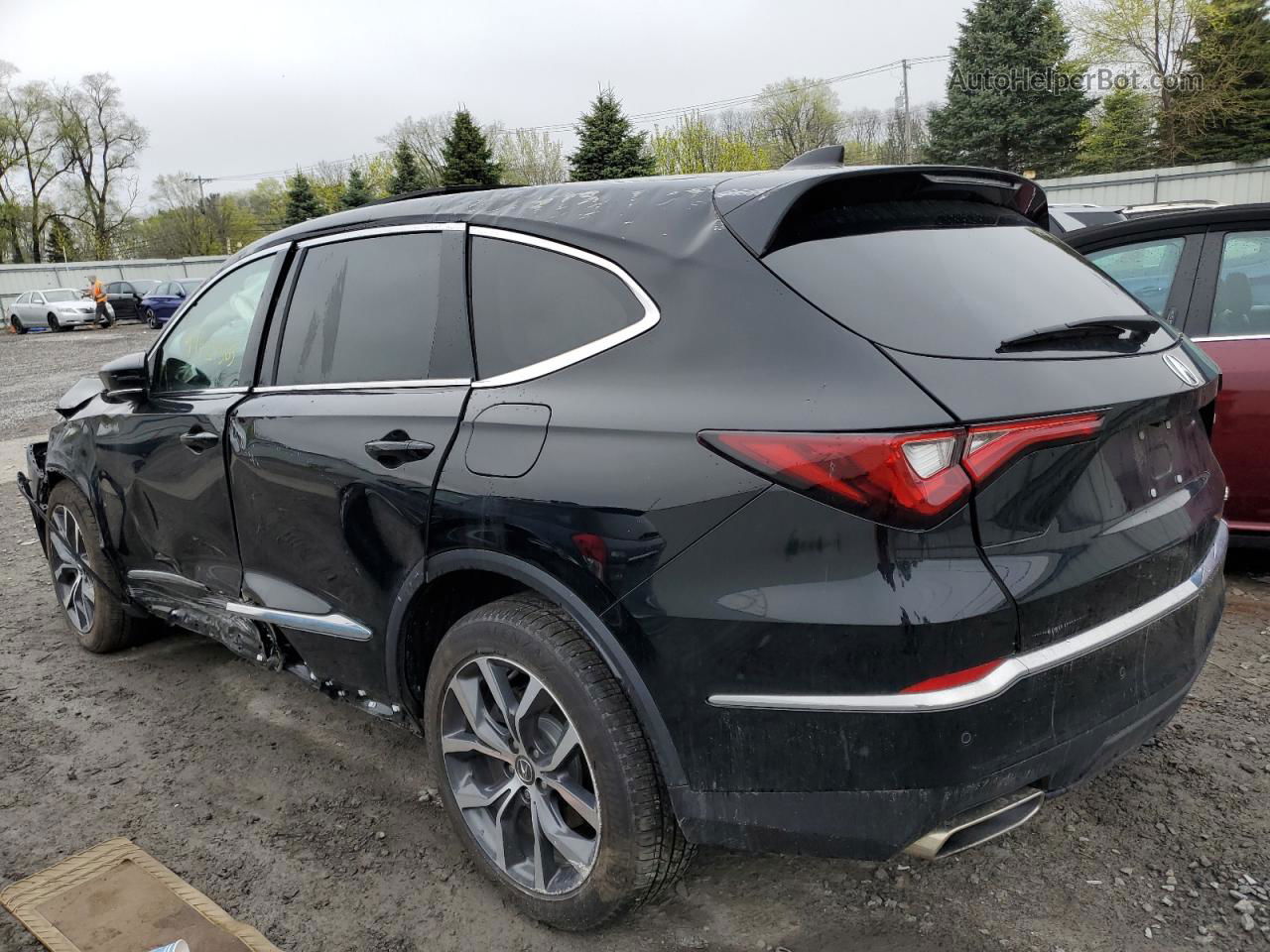 2023 Acura Mdx Technology Черный vin: 5J8YE1H47PL006681