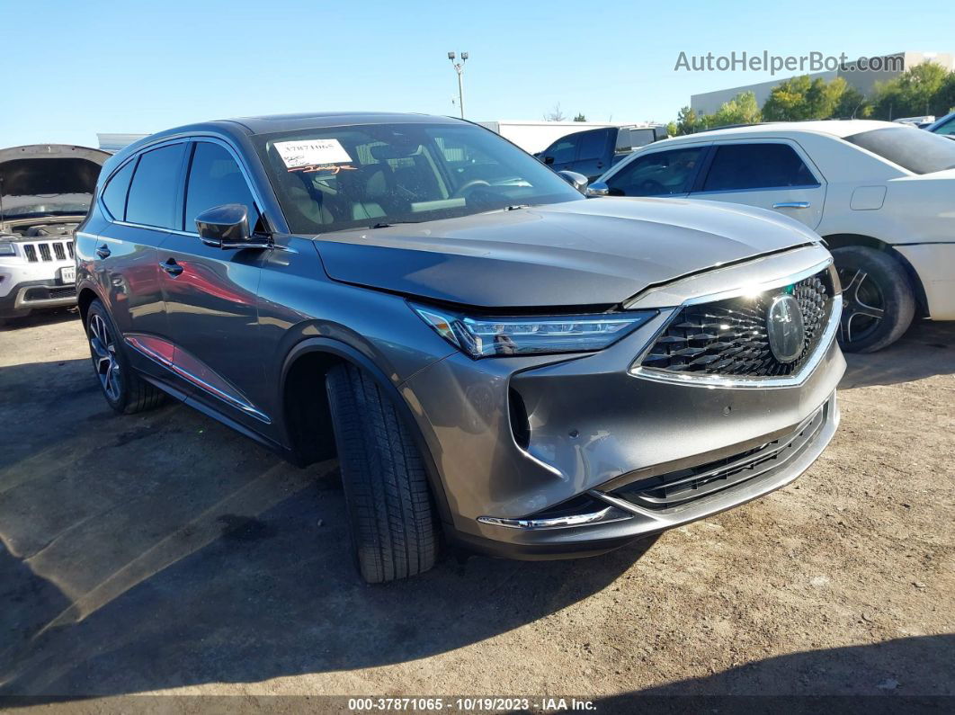 2023 Acura Mdx W/technology Package Gray vin: 5J8YE1H47PL042225