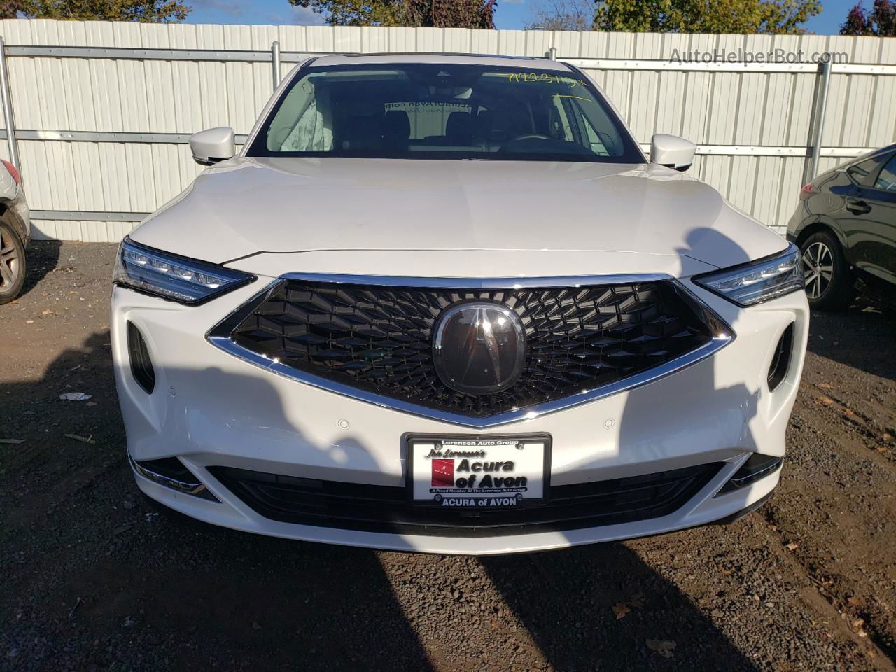 2023 Acura Mdx Technology White vin: 5J8YE1H48PL036658