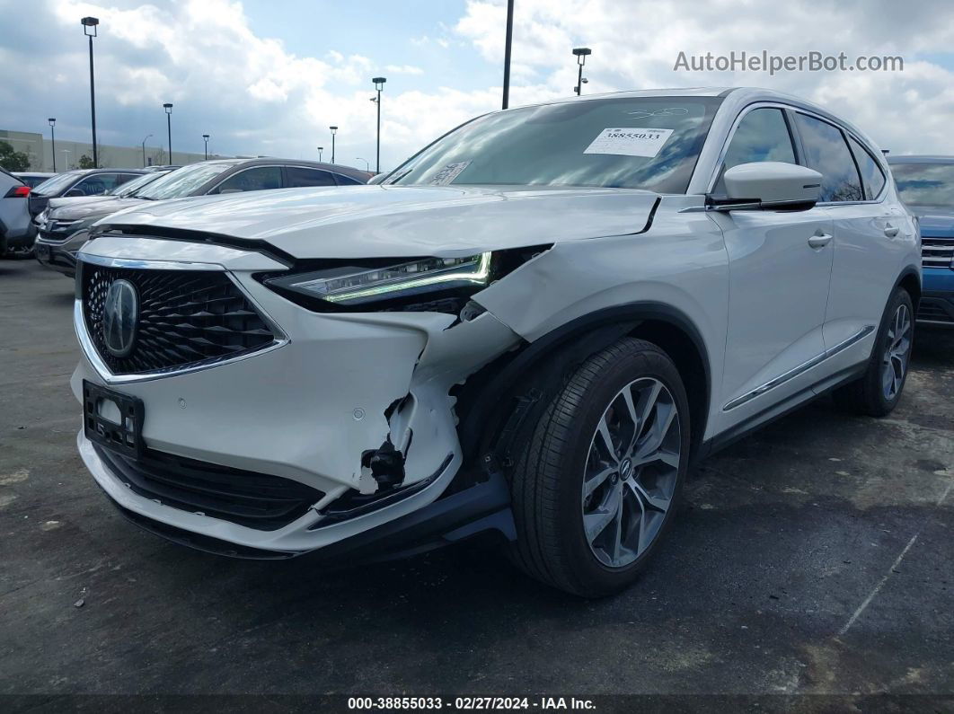 2023 Acura Mdx Technology Package Белый vin: 5J8YE1H49PL002034