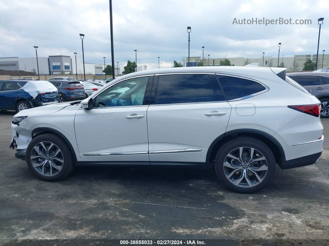 2023 Acura Mdx Technology Package White vin: 5J8YE1H49PL002034